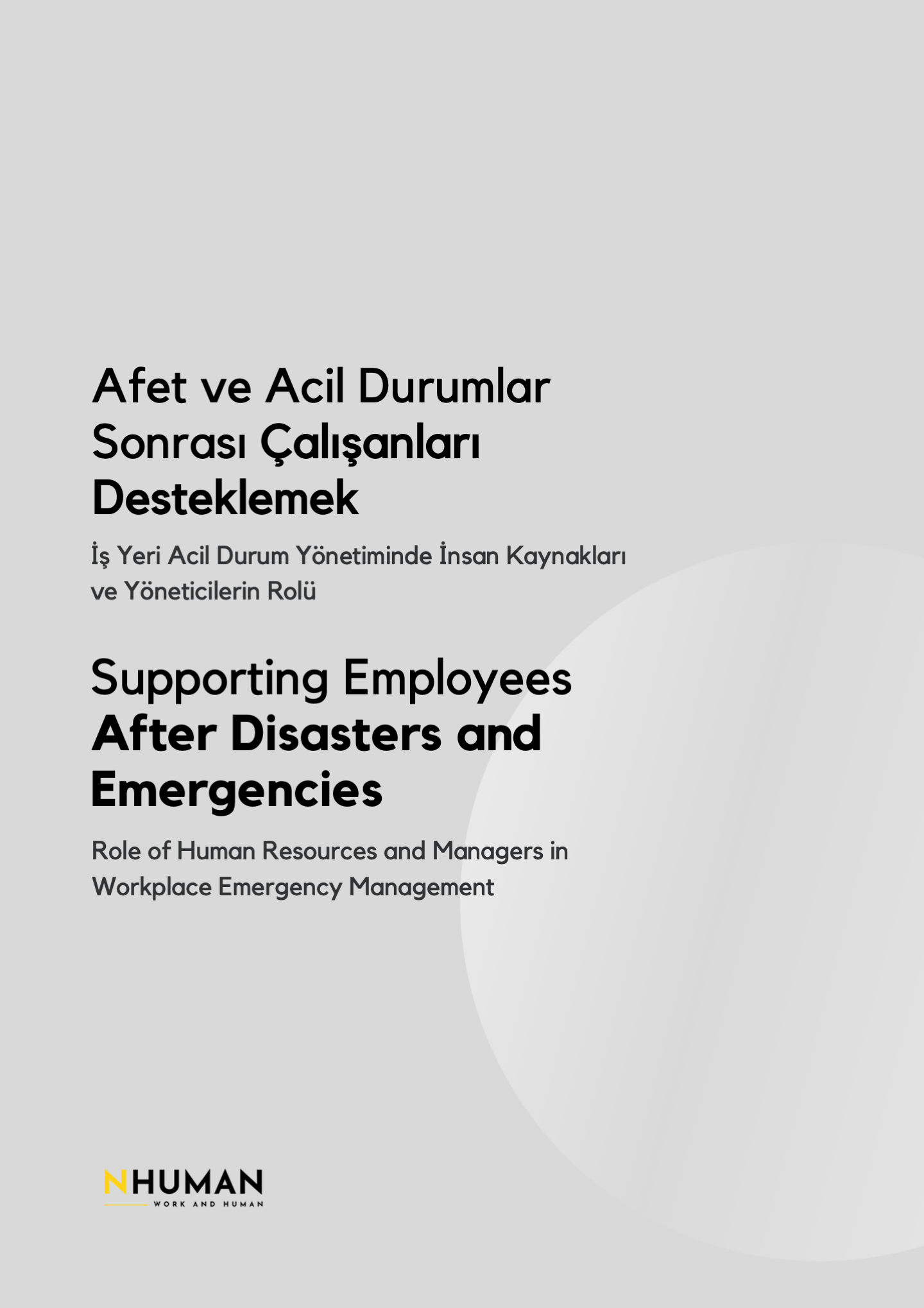 Supporting Employees After Disasters and Emergencies
